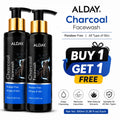 ALDAY Charcoal Face Wash – Buy 1 Get 1 Free | Pack of 2 | 100ml Each ALDAY Beauty