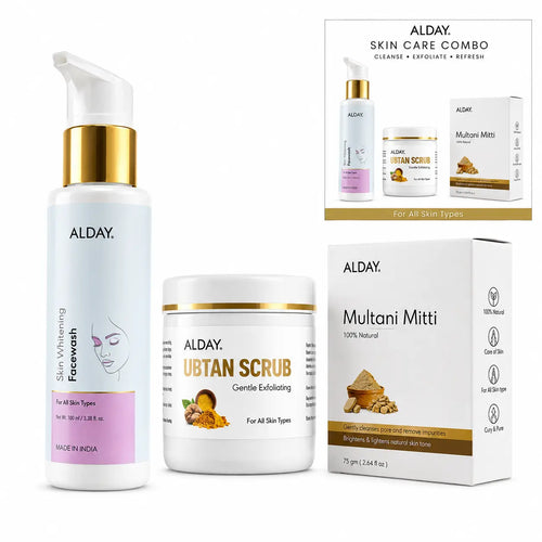 ALDAY Brightening Skin Care Kit – Cleanse, Exfoliate & Refresh ALDAY Beauty